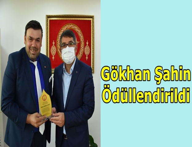 Gazeteci Gökhan Şahin 2021 Yılının Girişimci Gazetecisi Ödülü'ne Layık Görüldü