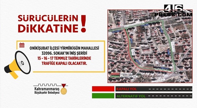 Büyükşehir Sürücüleri Uyarıyor!