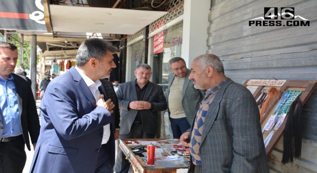 Milletvekili Adayı Debgici “Esnafımızı Yeniden Ayağa Kaldırıyoruz"